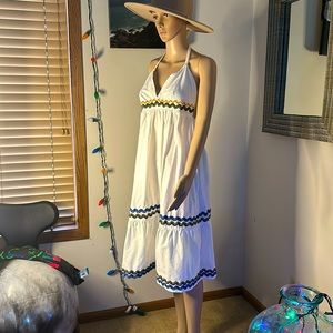 ASOS size 8 white summer dress